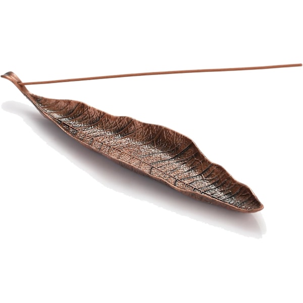 Metallblad Båt Røkelsebrenner - Elegant Askefanger for Meditasjon