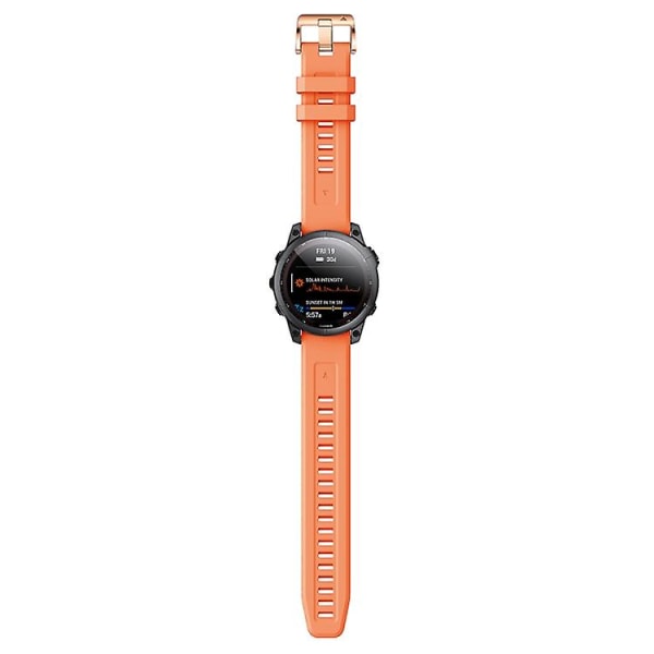 Garmin Fenix ​​6s Pro 20 mm:n ruusukultasolki watch HEE Orange