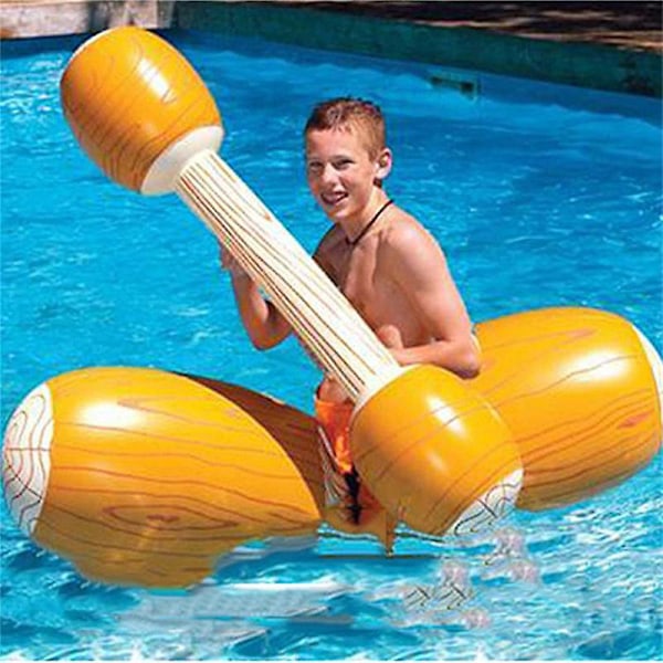 Vatten Trä Spel Uppblåsare Stick Vattenleksak Pool Konkurrenskraftig Spel Leksak Flytande Rad