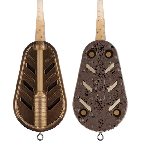 Fiskemetod Feeders (4 st) - Feeder Set med vikter för karpfiske