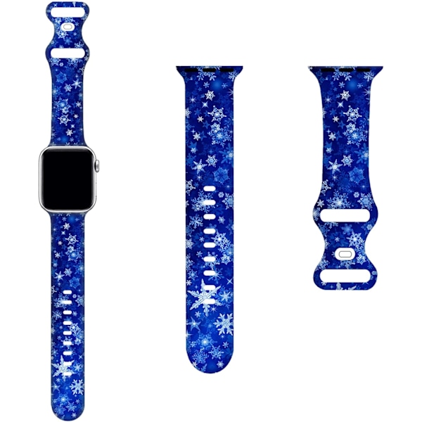 Glædelig jul Snowflake Snowman Gnomes Snow Band Kompatibel med