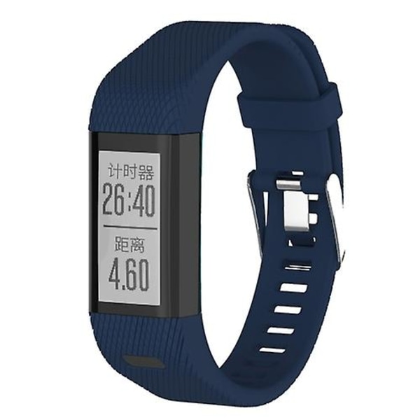 Smart Watch Watch för Garmin Vivosmart Hr+ XRV Dark Blue