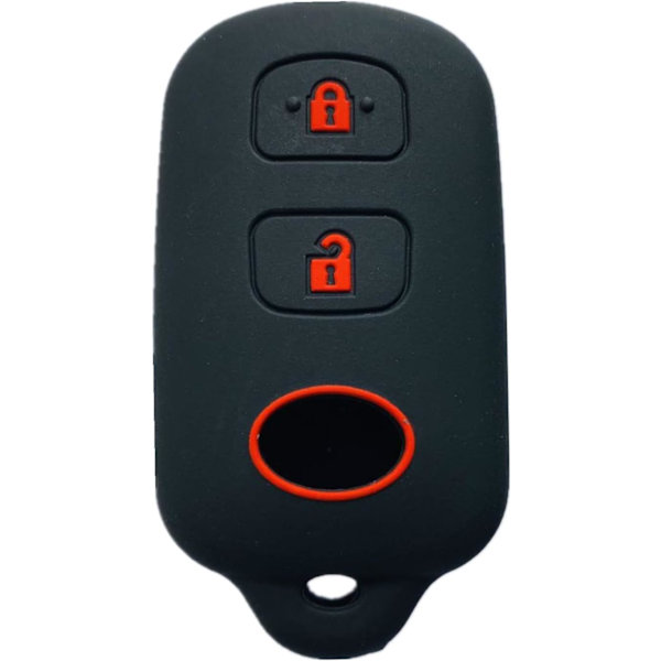 Silikone nøglefri fjernbetjening cover - Passer til Scion xA xB Toyota