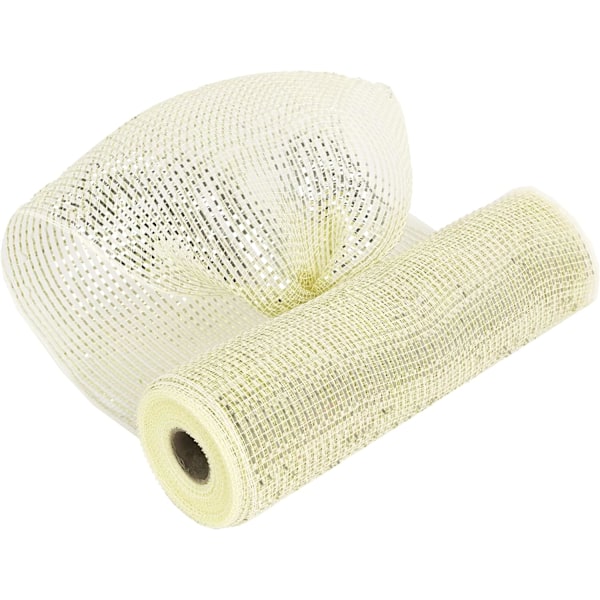 Guld Mesh Bånd Guld Deco Mesh Bånd 10 Tommer Bredt Guld Mesh Bånd til