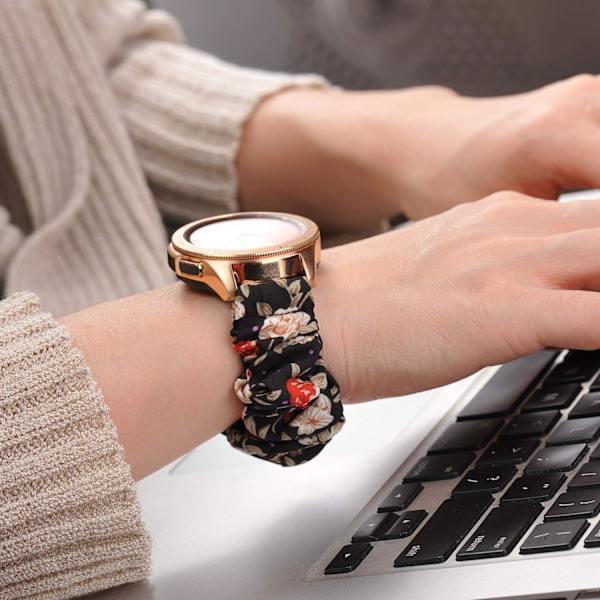 20 mm Scrunchie-band kompatibel med Galaxy Watch 6/5/4