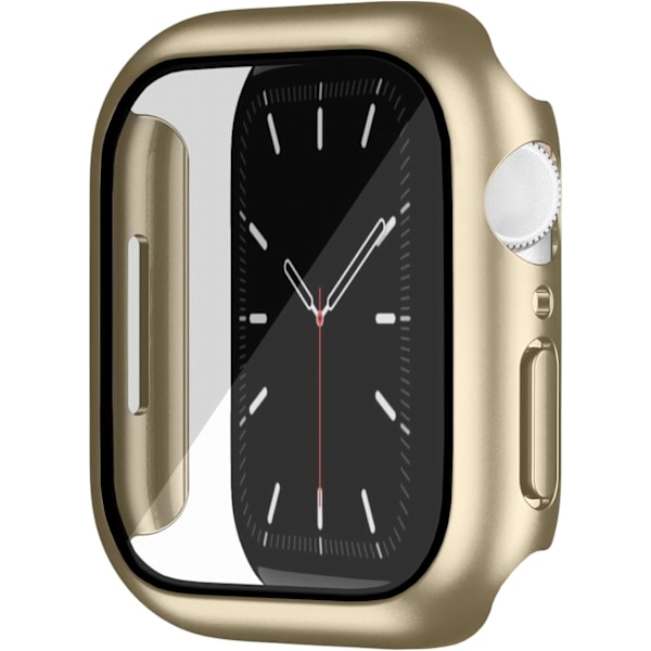 Yhteensopiva Apple Watch Series 10 46mm -kotelon kanssa, jossa on sisäänrakennettu näytönsuoja, erittäin ohut puskurisuoja PC-kovamuovikansi iskunkestävät mattapintaiset lisävarusteet