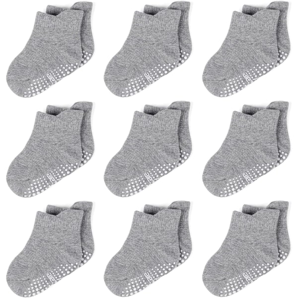 Halkfri grepp baby - Anti-sladd baby ankelstrumpor Low Cut