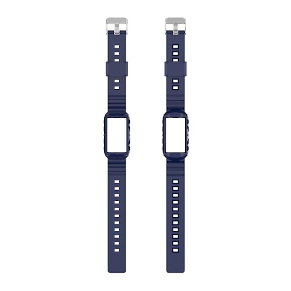 Til Fitbit Charge 3 Se Silikon One Body Armor Watch Band JEK Navy Blue