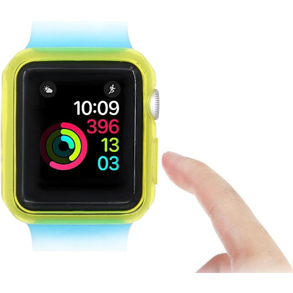 Kompatibel med 38 mm Apple Watch Series 3 & Series 2 Case Cover, [ 6