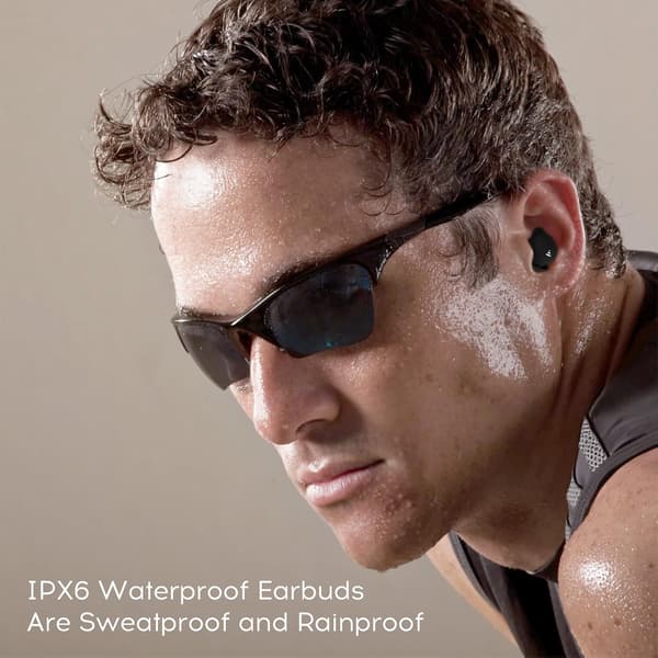Bluetooth 5.3 Ørepropper for Søvn - Støyisolerende, Usynlig Design for Sidesovere, Trening & Fotturer