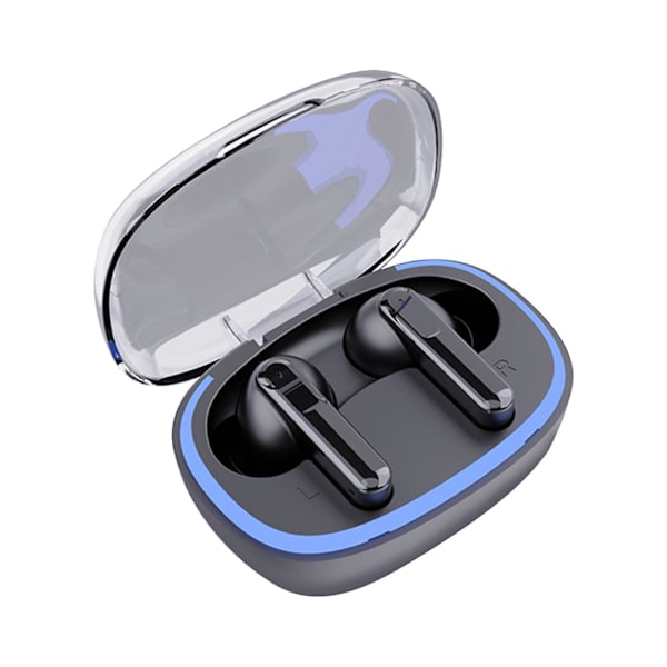 Ure Trådlöst Bluetooth-headset 5.3 Halv i örat LED-display Ström Cool Light HIFI Låg fördröjning Högdefinitionsamtal Kontor och sport