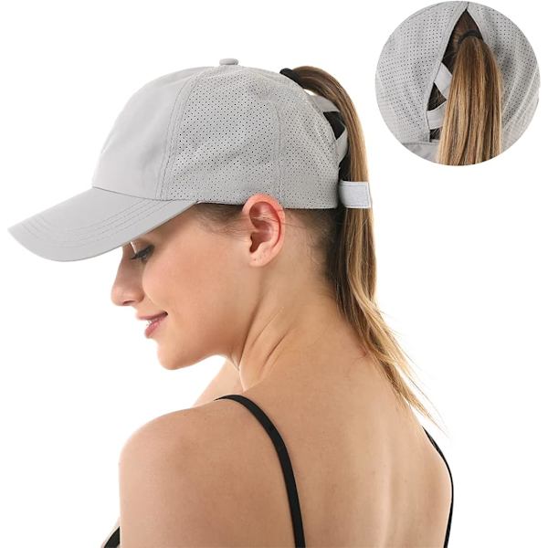 Cross Hat Dam Basebollkeps - Cross Ponytail Hat Basebollkeps