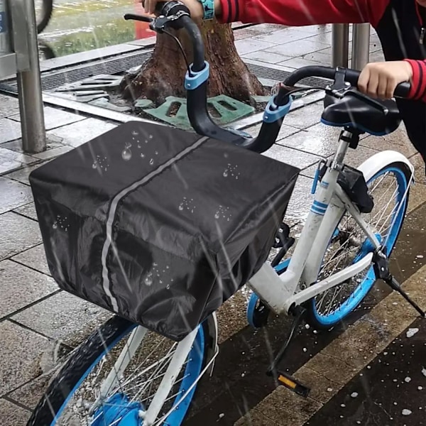 Cykelkorgsskydd med lastnät - Vattentätt skydd