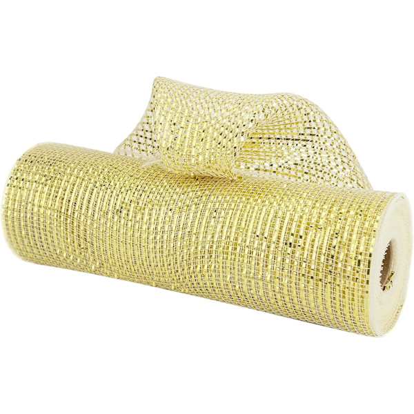 Guld Nätband Guld Deko Nätband 10 Tum Bredd Guld Nätband för