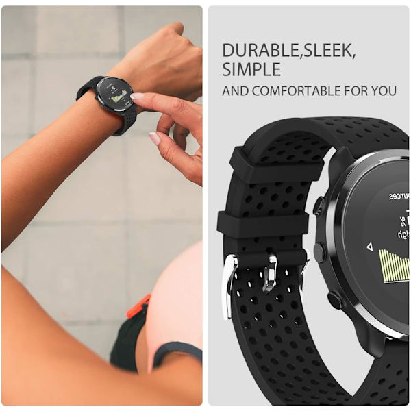for Garmin Vivoactive 3 Band/Galaxy Watch 4 band/ Watch 3 41mm/Galaxy