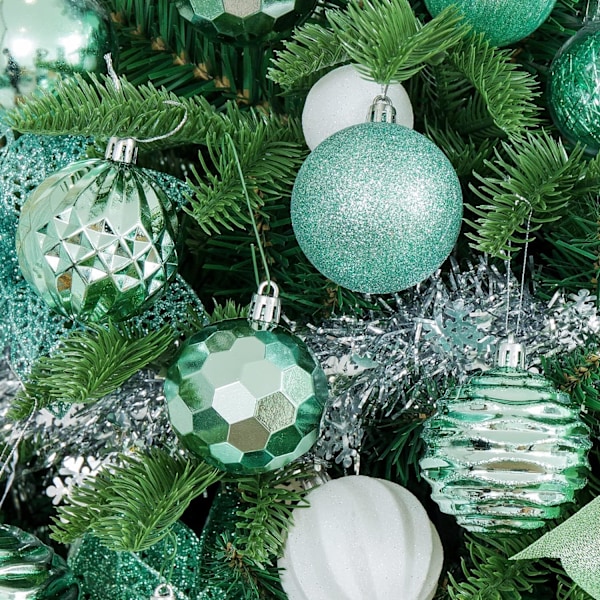 Julgranskulor (1,57\", Mintgrön) 24st Julgranskulor