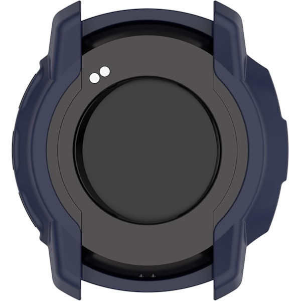 Passar för 9 Peak Pro Klocktillbehör Avsedda för SUUNTO 9 Peak Pro/SUUNTO 9 Peak Skal Robust Skyddsskal för SUUNTO 9 Peak (Svart+Marinblå) Svart+M