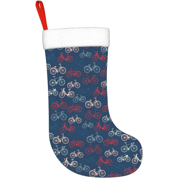 Cykelstrumpor med julmotiv, hållbara, mjuka att ta på, unika presenter. Cyklar Fahrrad Radfahren One Size Bikes Fahrrad Ra