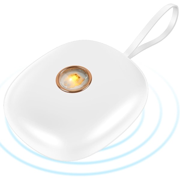 Vibrationsväckarklocka under kudden Baery-driven vibrerande sängvibrator med 2 larm Tyst sängvibrator väckarklocka med LED-display 3-nivå vit
