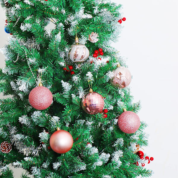 24 st 3,15'' julgranskulor, krossäkra julgranskulor