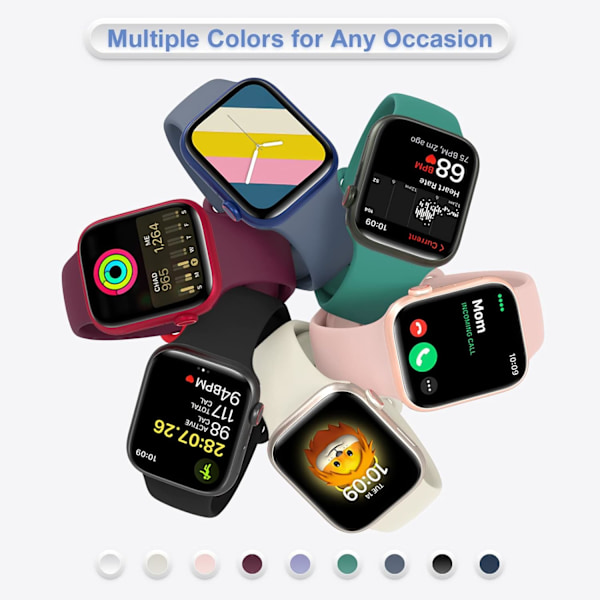 4-pak rem til Apple Watch Band Series Ultra SE 8 7 6 5 4