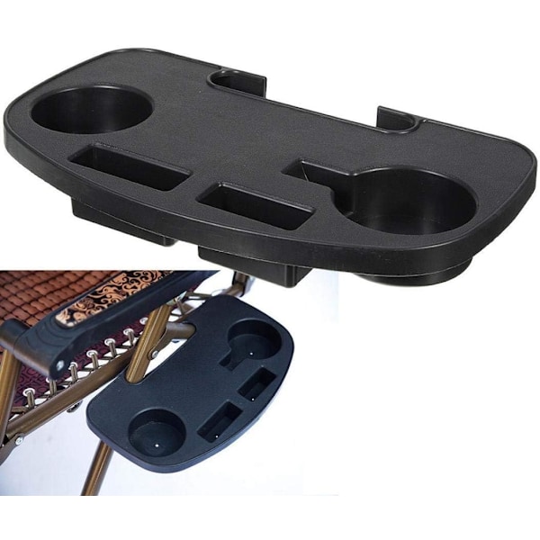 Universell mugghållare för Zero Gravity Chair Utility Tray (2-pack, stil 2)