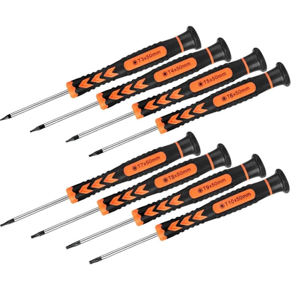 8 in 1 Security Torx Screwdrivers with Torx Bit Set