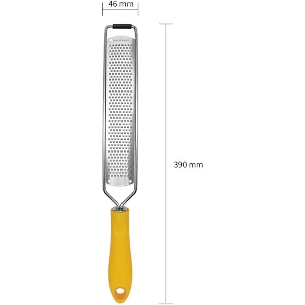 Ostehøvl Citronzester til køkken - Rustfrit stål Klinge Ingefær