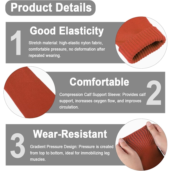 Unisex Anti-Slip Fodboldstrømper Ærmer - 3 Par til Børn