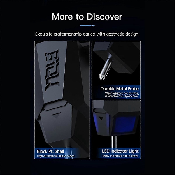 MicroProbe Auto Nivelerings Sensor Kit 3D Touch Sensor Metal Probe med Ender3 Beslag til Ender3 Voron Ekstruder