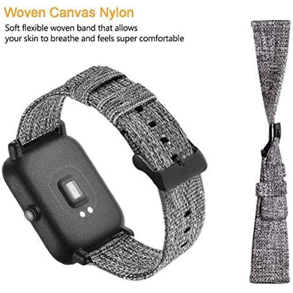 Bånd som er kompatible med Amazfit Bip/Bip 3 / Bip 3 pro/Bip U Pro,