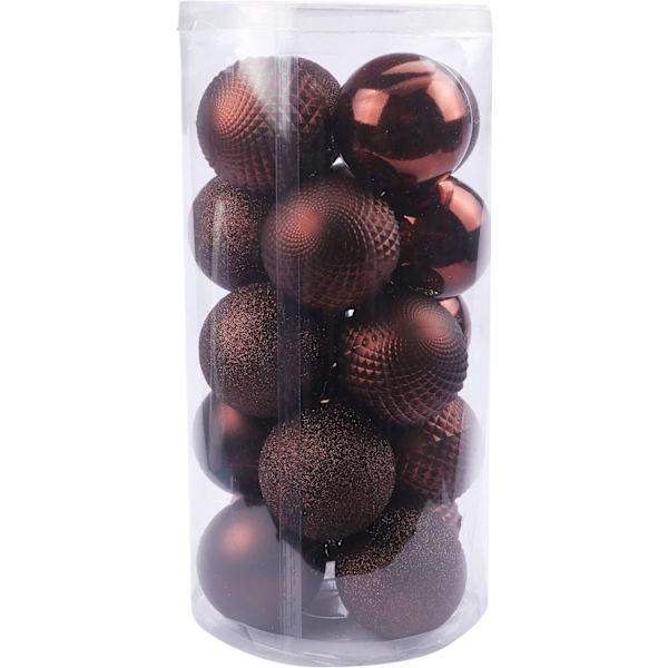 20 stk. julekugleornamenter 8CM til juletræ julepynt