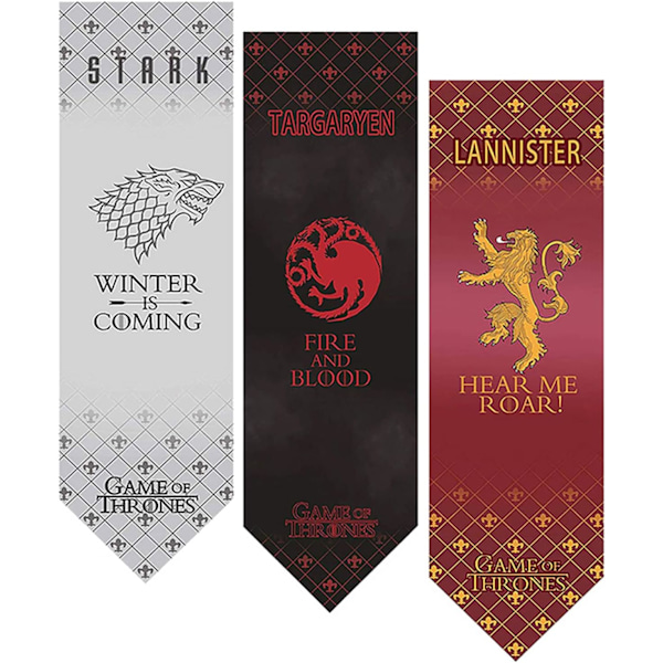 Game GoT Thrones banner - Game GoT Thrones Stark hus banner 149X45CM Stark Stark