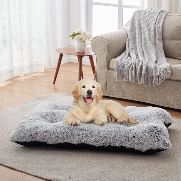 Dog Beds for Medium Dogs Crate Pad Plush Non-Slip Pet Beds Orthopedic