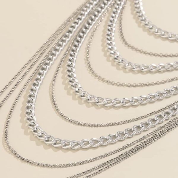 Brud Kvinnor Shiny Statement Tofs Body Chain Smycken Sjal