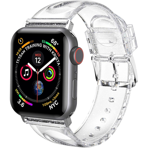 Kompatibel med Apple Watch-reim 38mm 40mm 41mm 42mm 44mm 45mm 49mm,