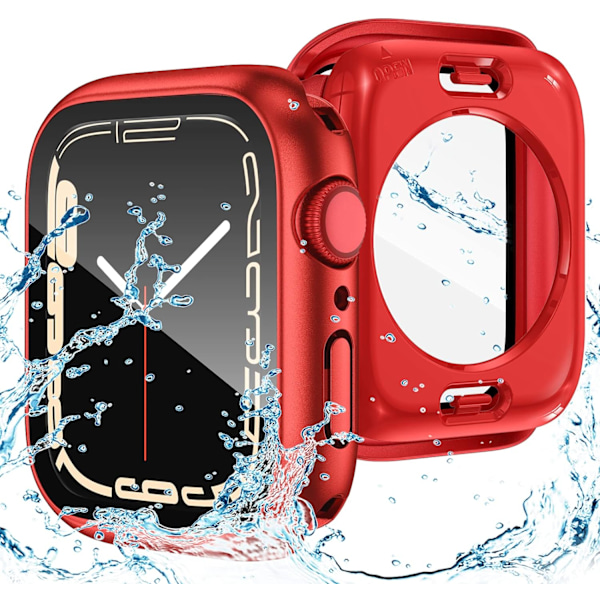 2 i 1 Vandtæt Etui til Apple Watch Skærm