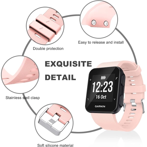 Garmin Forerunner 35-kompatibelt erstatningsrem