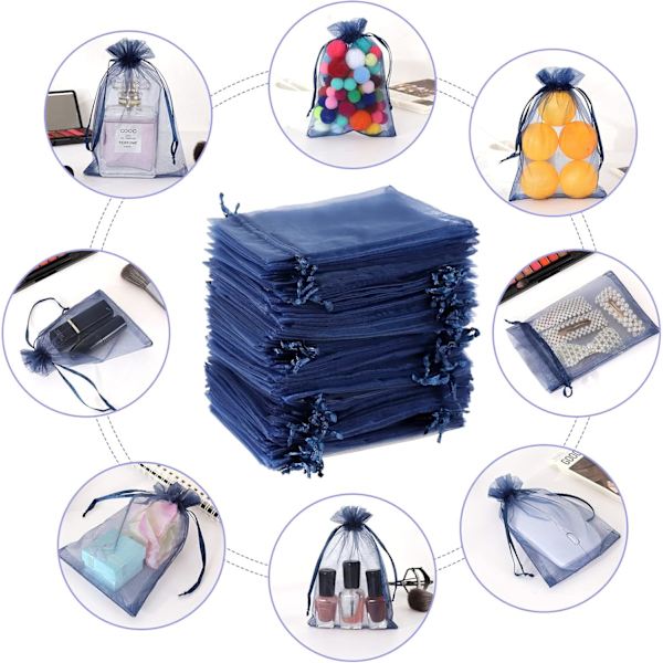 100 stk. Organza gaveposer.