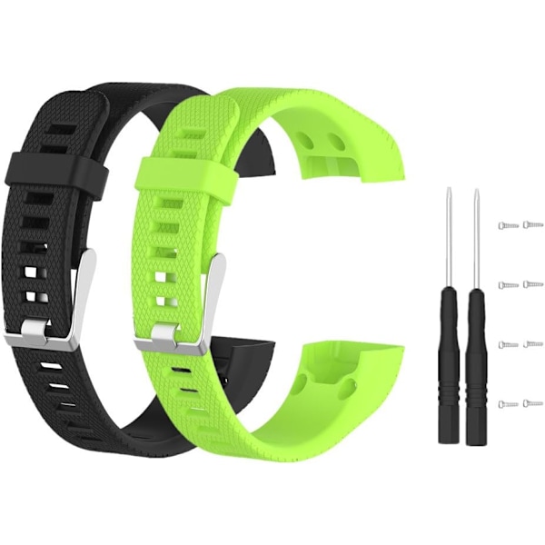 Watch Band til Garmin Apprach 40/10, Silicne udskiftning Sprt Band Watch Strap til Garmin Vivsmart HR Plus Clr 7 Farver 7