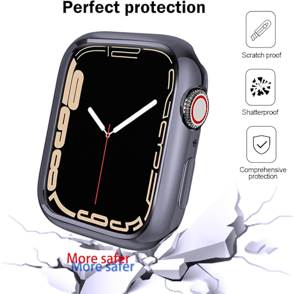 for Apple Watch Case 40mm Series 6/5/4/SE Soft