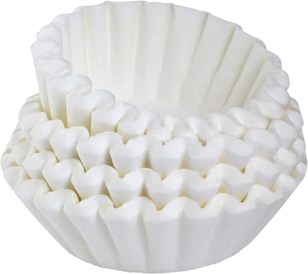4 Kopp Kurv Kaffefiltre (200, Hvit) Hvit
