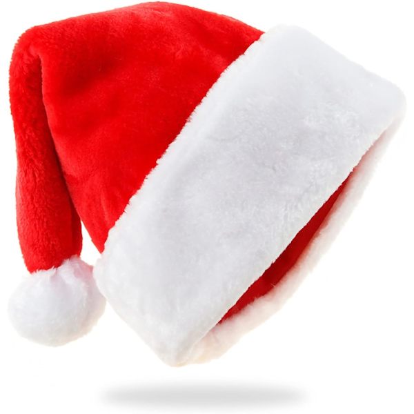Tyk plys julehat til jul og nytårsfest