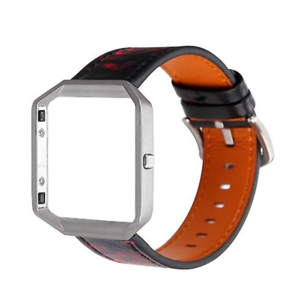 Tilpasset urrem til Fitbit Blaze mænd XIE Black Rose