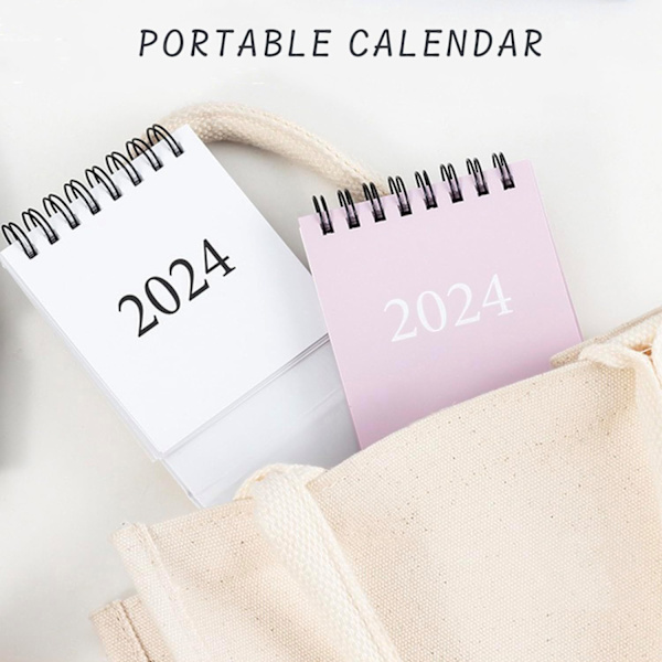 Liten skrivebordskalender 2023-2024 - Mini daglig planlegger