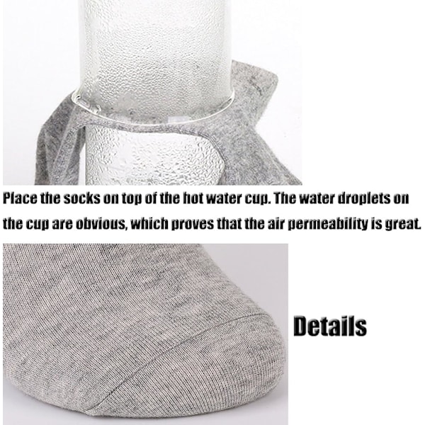 Ankelsokker No Show Athletic Cotton Socks (10 par)