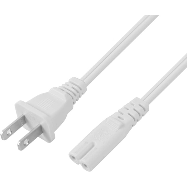 2-pak Ul-listet Spt2 18Awg 2-bens Figur-8 Ikke-polariseret