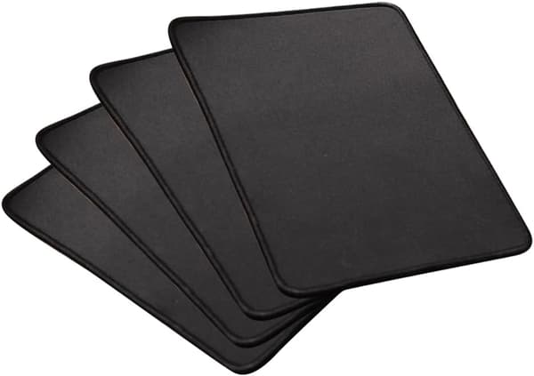 wxsp 4 stk. musemåtte 250 x 210 x 2 mm gaming musemåtte skridsikre musemåtter gummibase musemåtte til computer kontor spil studie