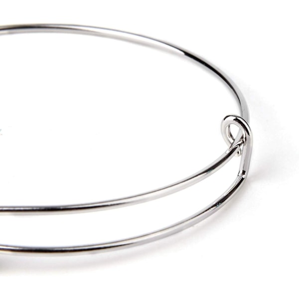 Expanderbara tomma armband i 20-pack för DIY-smycken