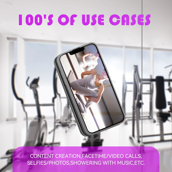 Silikone Telefon Sticky Grip, Sugekop Telefon Cover Holder til iPhone og Android, Håndfri Sticky Mobiltelefon Grip, Mobil Fidget Spejl Holder til Selfie